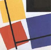 Theo van Doesburg Simultaneous Counter-Composition (mk09) Spain oil painting artist
